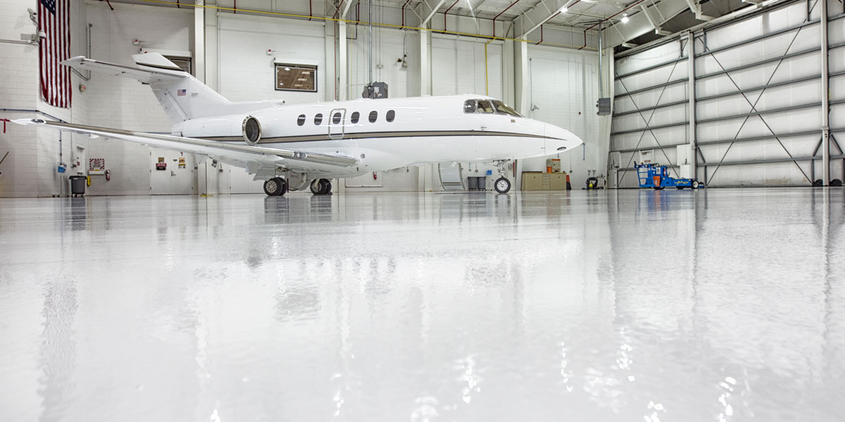 stonhard flooring for aerospace industry